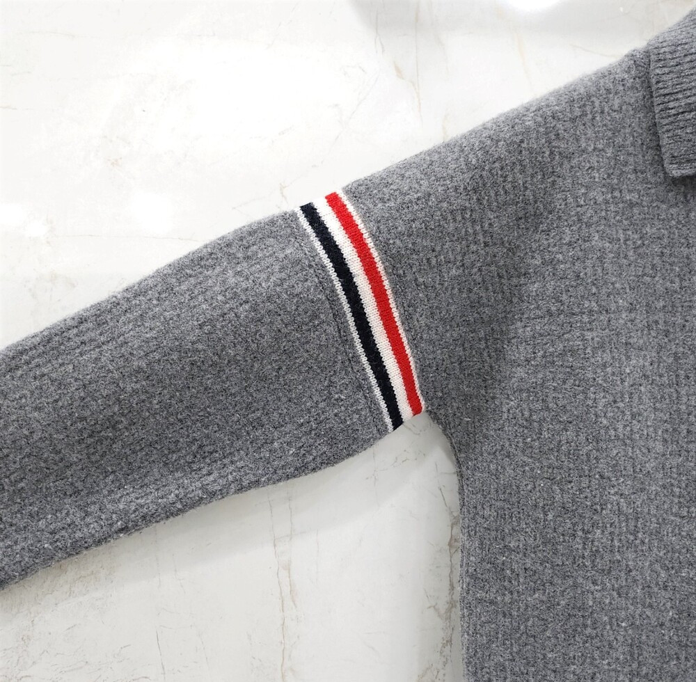 [럭스유] (새상품) 36 / 톰브라운 울 캐시미어 코튼 루프백 워크 자켓 라이트 그레이