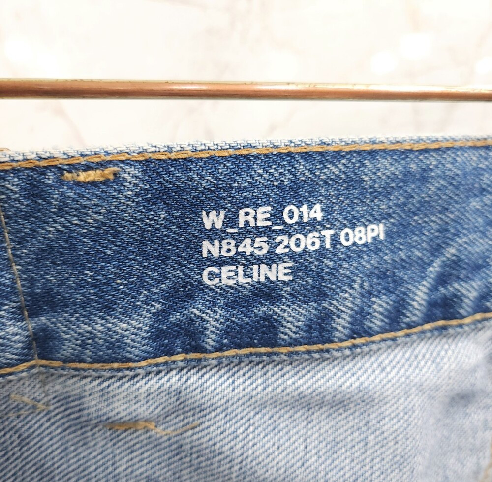 [럭스유] 26 / 셀린느 피스모 워시 데님 웨슬리 진 2N845206T.08PI