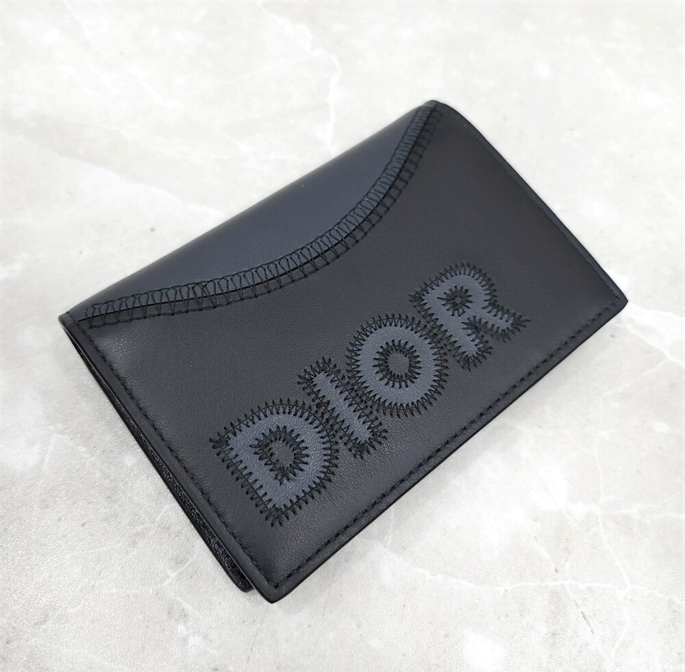 [럭스유] (새상품) 디올 로고 비폴드 카드지갑 2ESCH138MDE