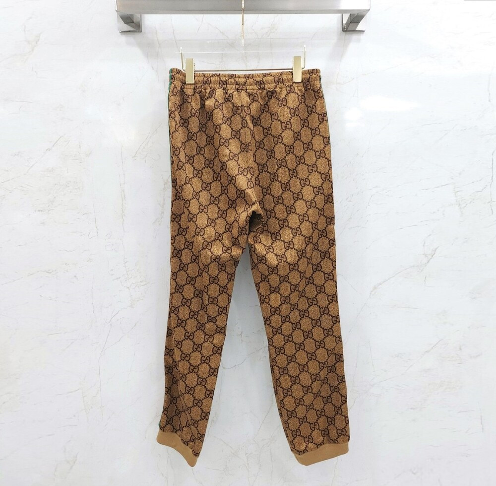 [럭스유] S / 구찌 GG 슈프림 자카드 트레이닝 팬츠