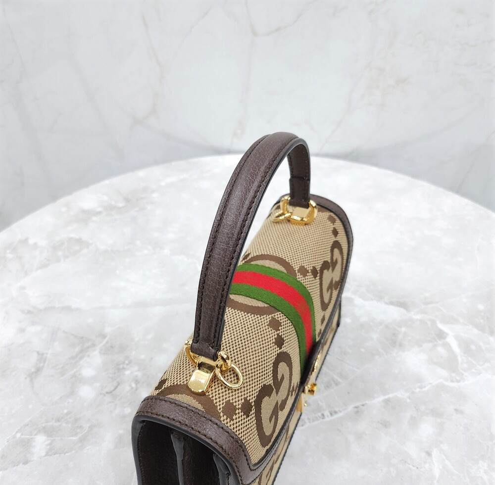 [럭스유] 구찌 오피디아 웹 스몰 탑핸들 백 651055