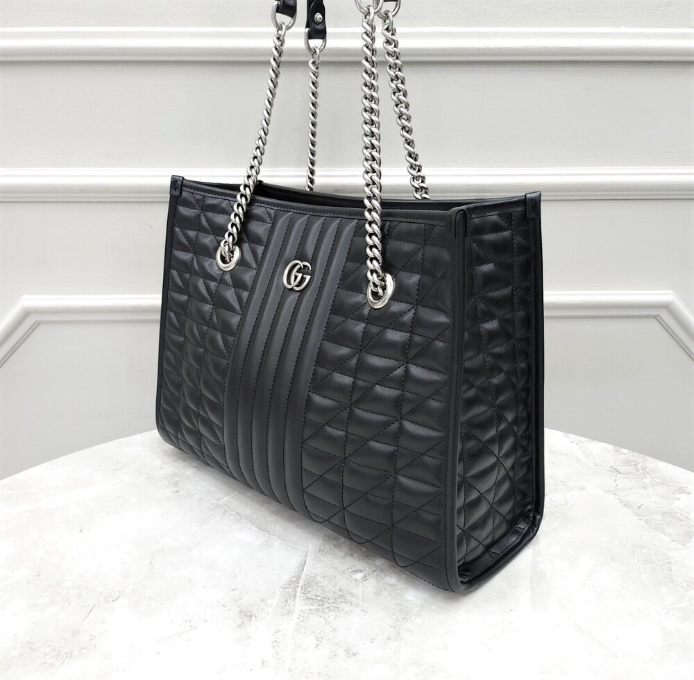 [럭스유] 구찌 GG 마몬트 마틀라세 숄더백 미디움