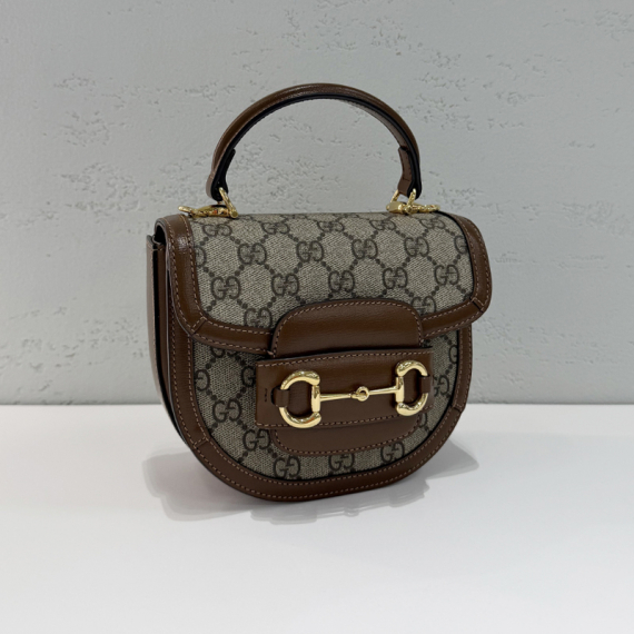 구찌 1955 홀스빗 미니 탑 핸들백 전시상품급 781387