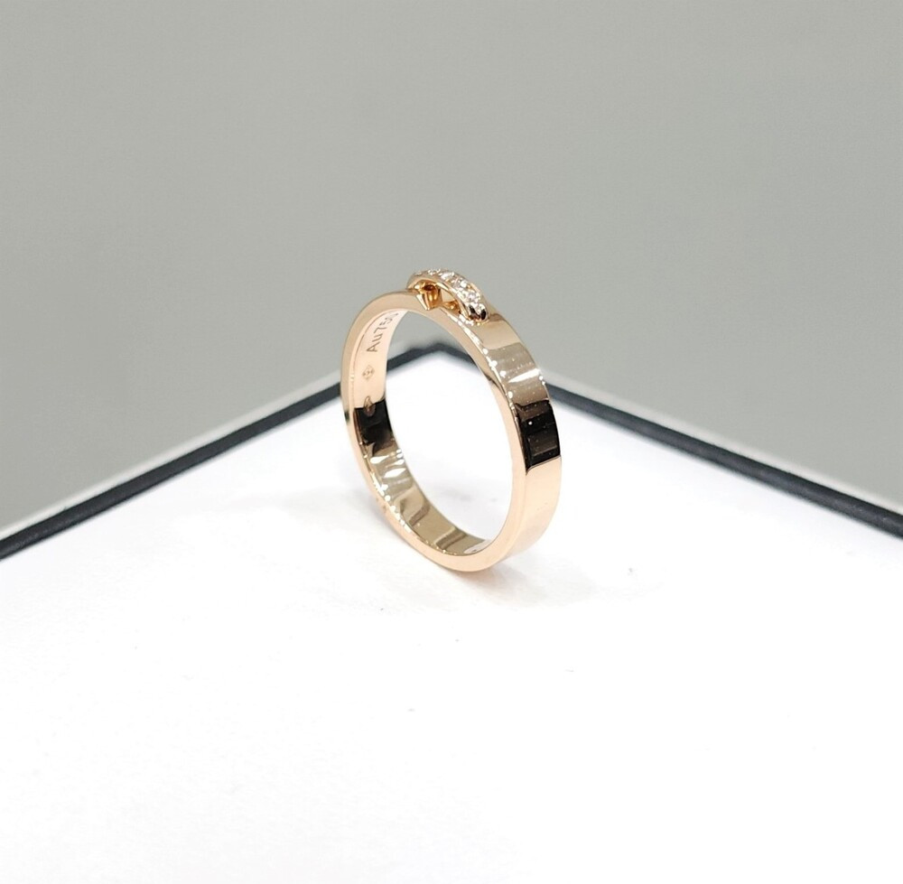 [럭스유] 쇼메 다이아 리앙 에비던스 웨딩밴드 링 3mm 47호