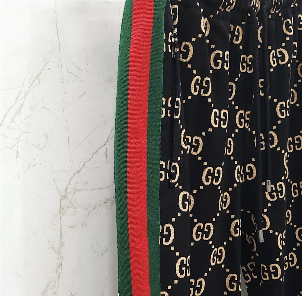 [럭스유] L / 구찌 GG 저지 코튼 트랙팬츠