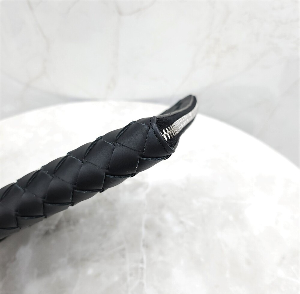 [럭스유] 보테가베네타 블랙 인트레치아토 클러치 라지