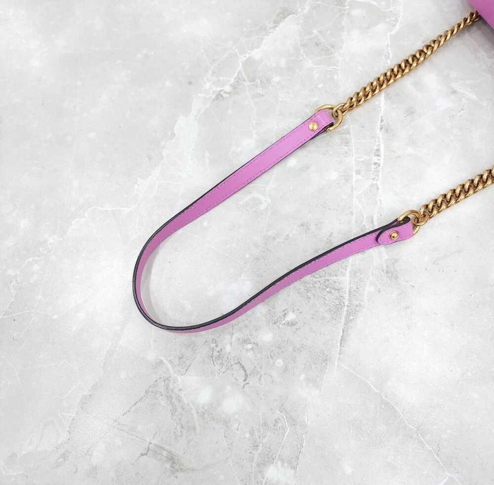 [럭스유] 구찌 GG 마몽 마틀라세 체인 숄더백 446744