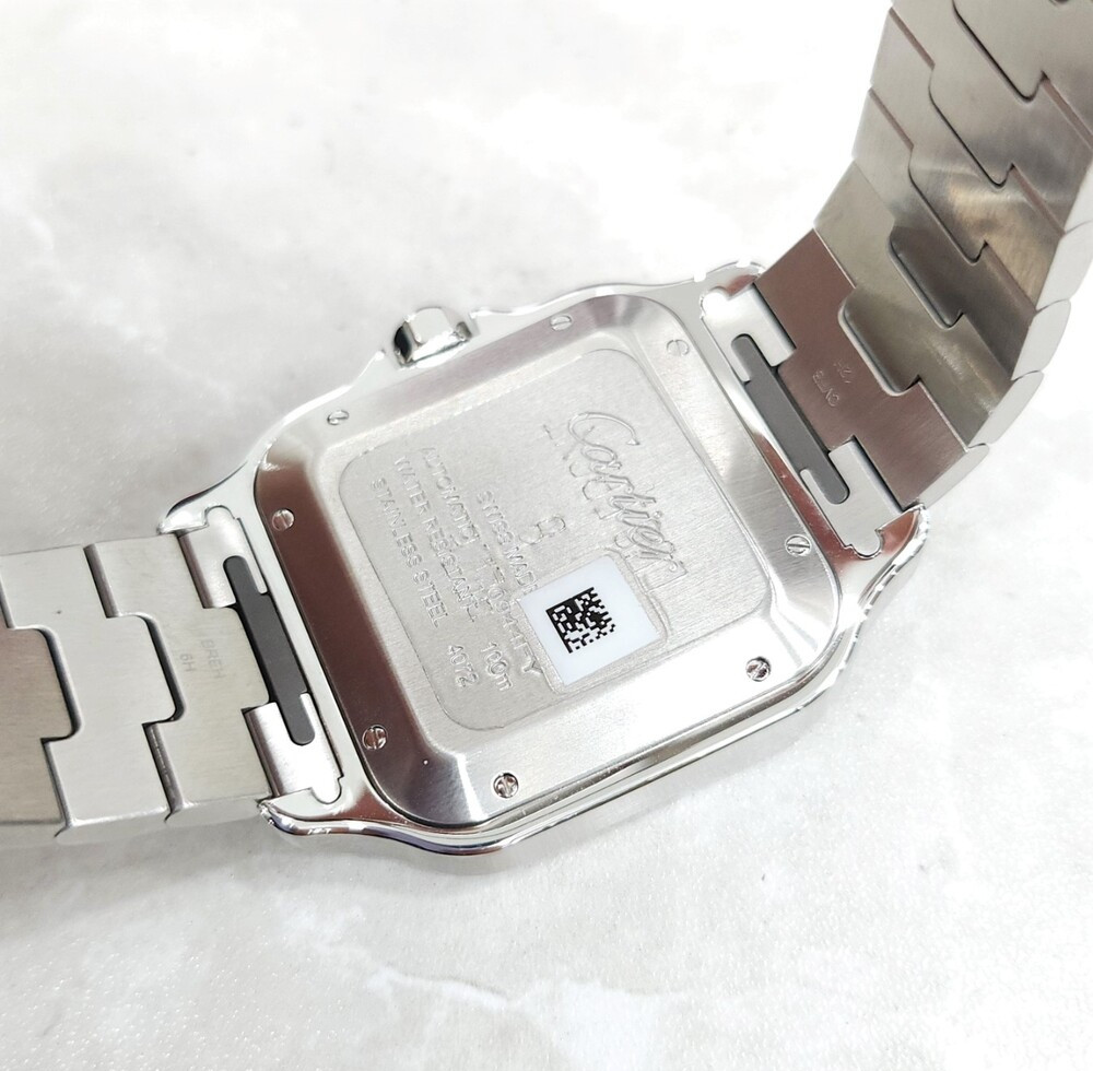 [럭스유] (새상품) 까르띠에 산토스 드 까르띠에 시계 청판 WSSA0071