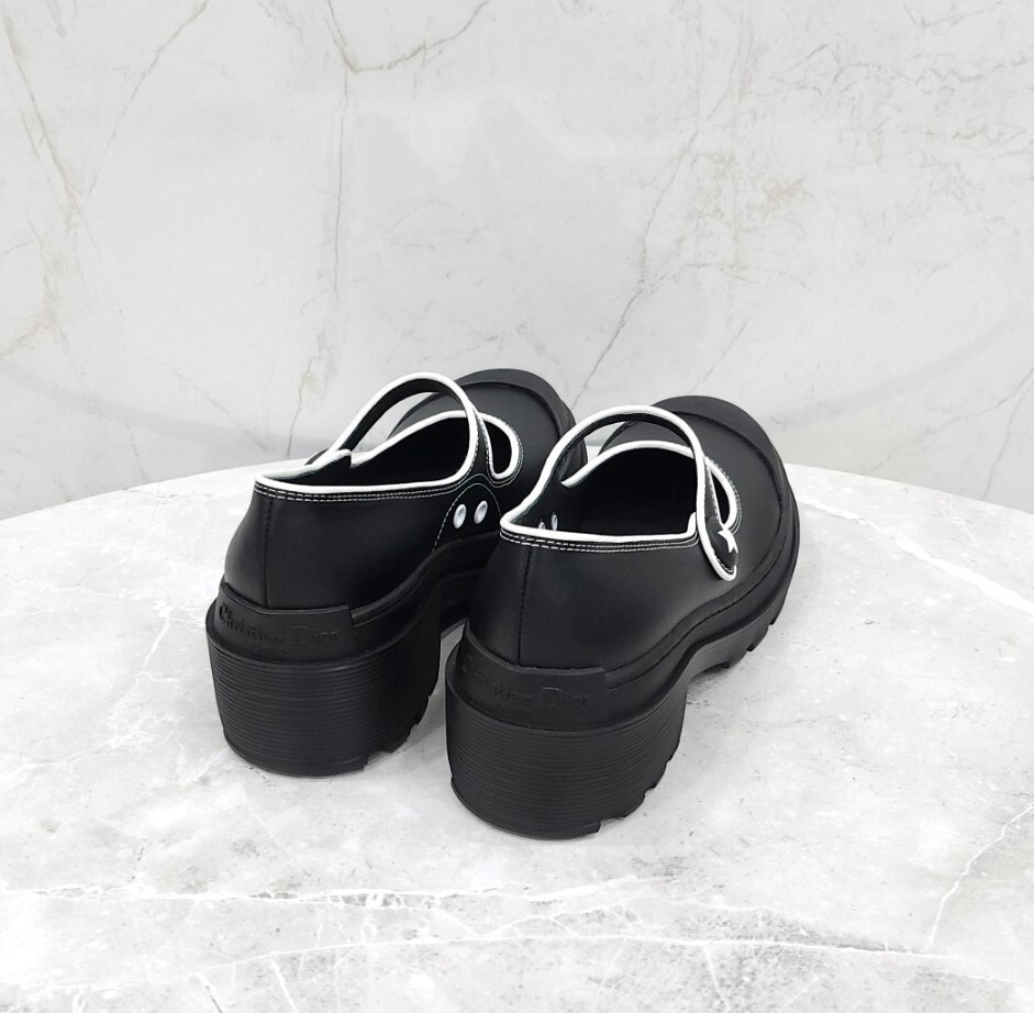 [럭스유] (새상품) 36.5 / 디올 D-DOLL 2.0 펌프스 메리제인 로퍼