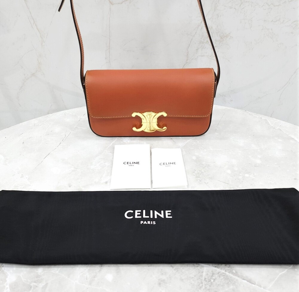 [럭스유] 셀린느 클로드 숄더백 내추럴 카프스킨 194143BFN.04LU