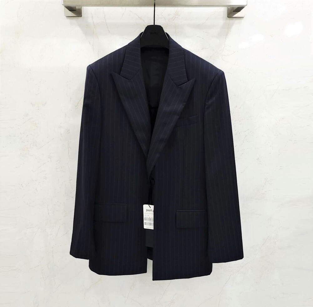 [럭스유] (새상품) 48 / 준지 더블 스트라이프 자켓