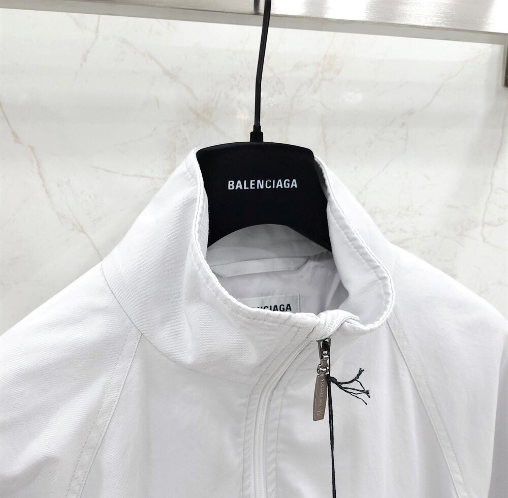 [럭스유] S / 발렌시아가 로고 자수 오버사이즈 자켓 707016