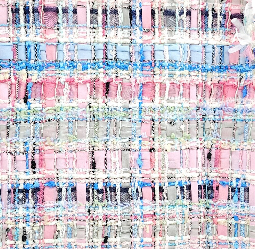 [럭스유] (새상품) 34 / 샤넬 25SS 트위드 뷔스티에 베스트 코튼 실크 P79636