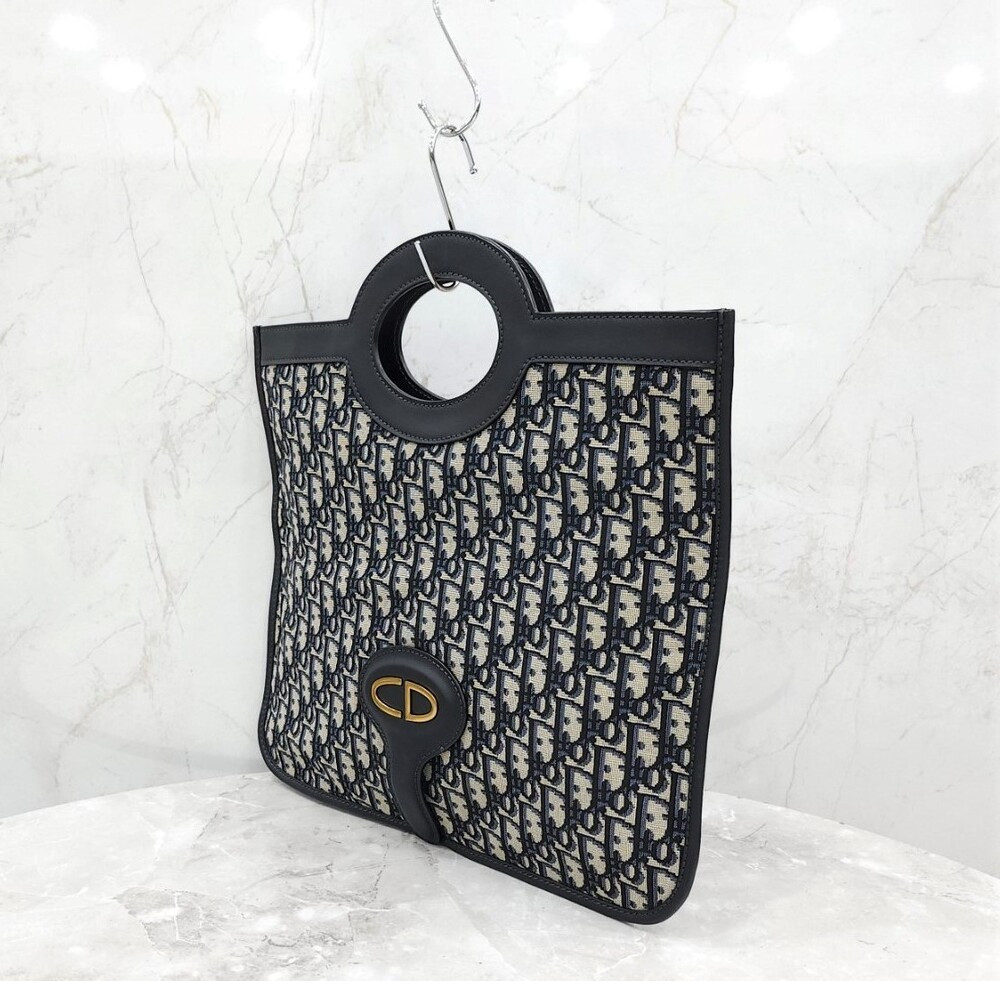 [럭스유] 디올 오블리크 자카드 폴딩 클러치 겸 토트백 M8604CTZQ