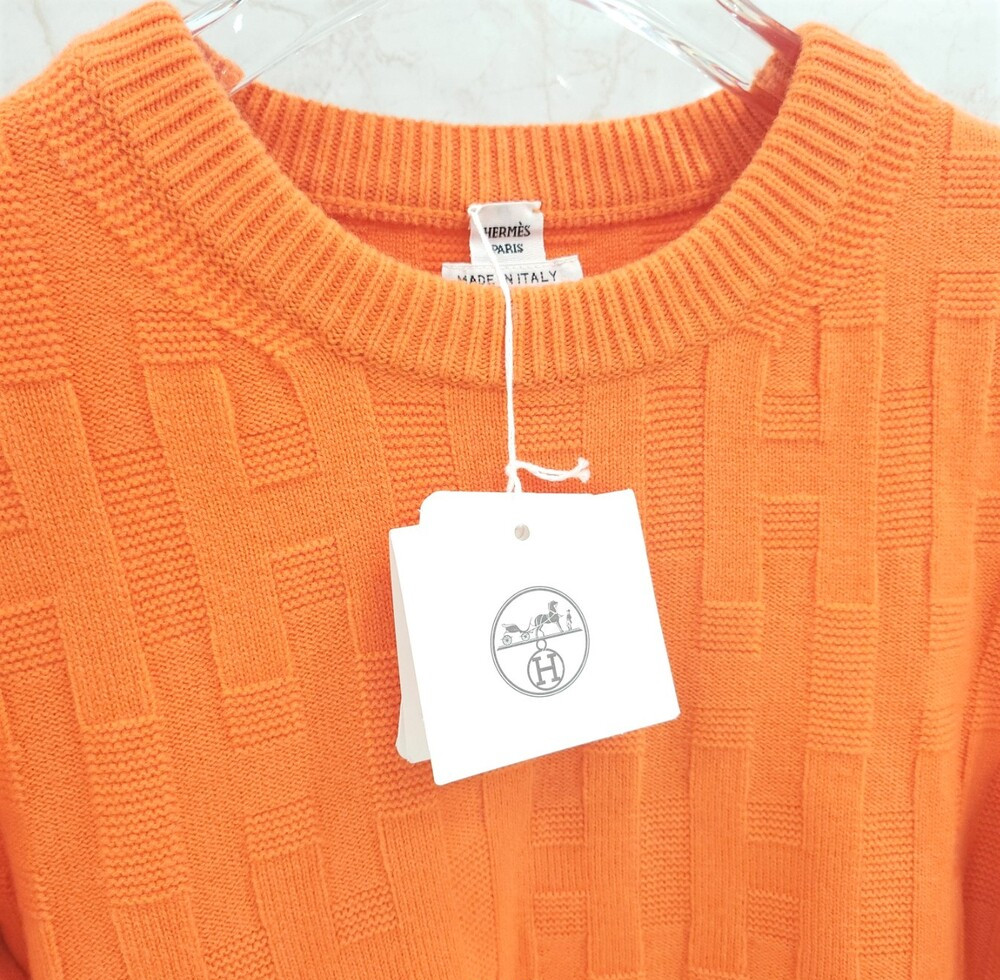 [럭스유] 36 / 에르메스 H 풀오버 스웨터 니트