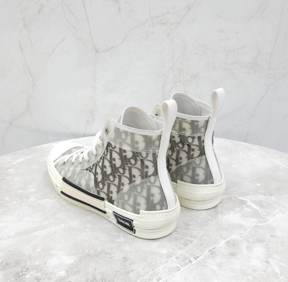 [럭스유] 41 / 디올 오블리크 캔버스 B23 하이탑 스니커즈 3SH118YJP