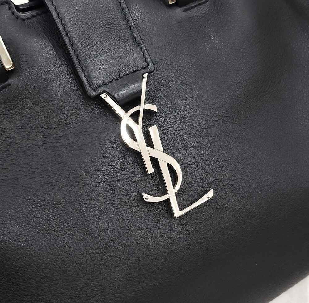 [럭스유] 생로랑 블랙 카바스 토트백 스몰 424869