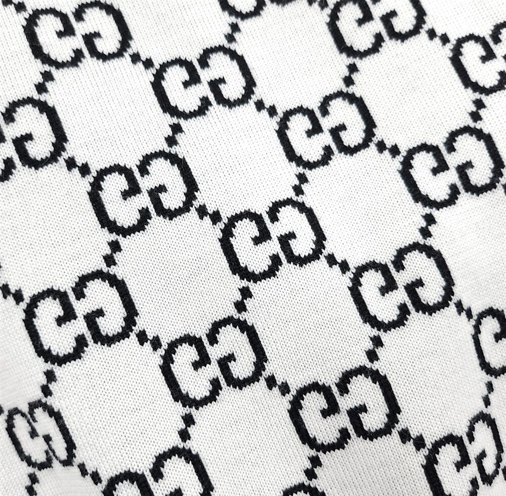 [럭스유] (새상품) S / 구찌 리버서블 GG 울 자카드 가디건 798157