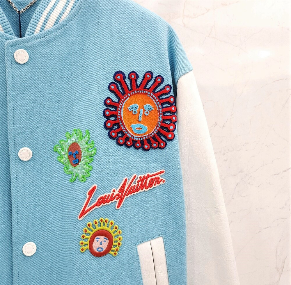 [럭스유] (새상품) 54 / 루이비통 X 쿠사마야요이 바시티 자켓 1AB8HC