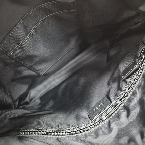 구찌 GG 블랙 수프림 메신저 크로스백 387514