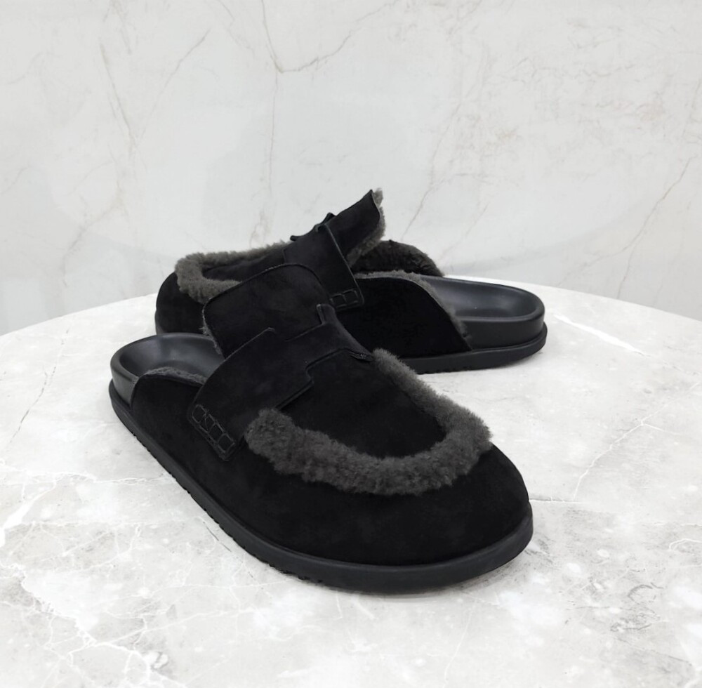 [럭스유] 44 / 에르메스 스웨이드 GO 뮬 H231745