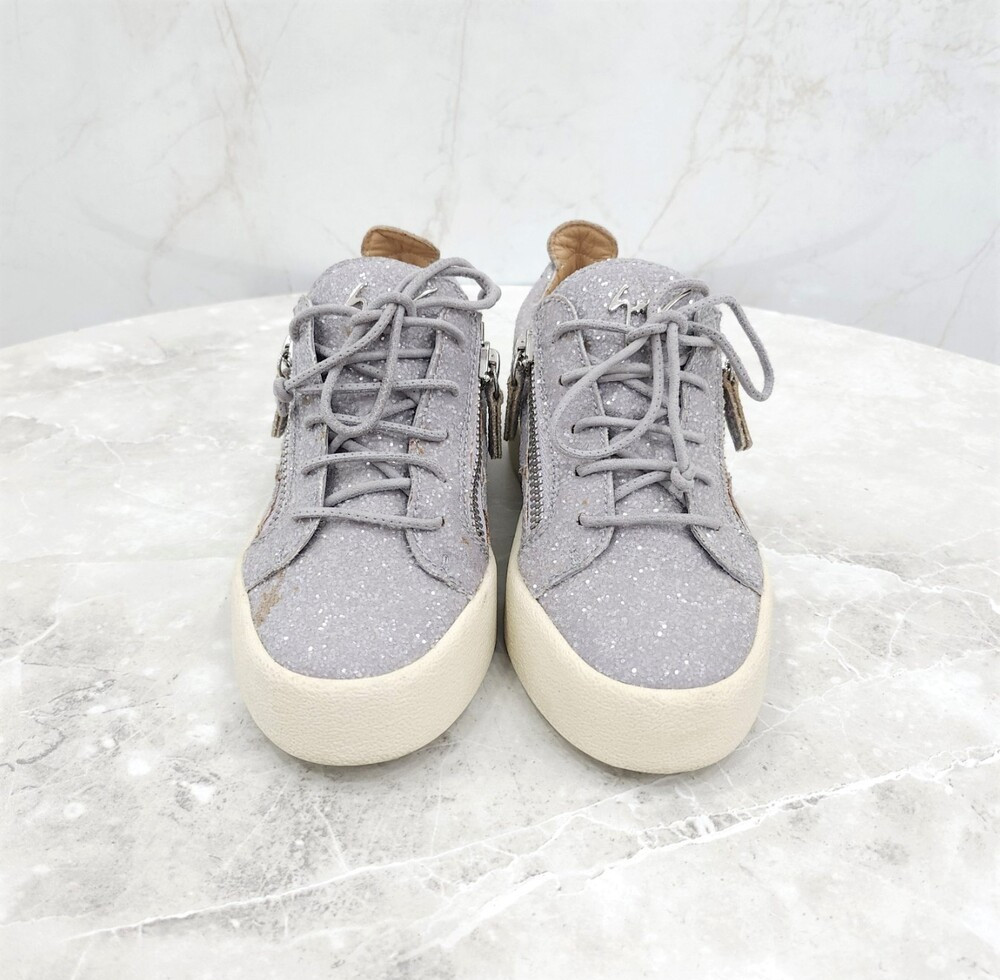 [럭스유] 35 / 쥬세페자노티 그레이 글리터 메이런던 스니커즈