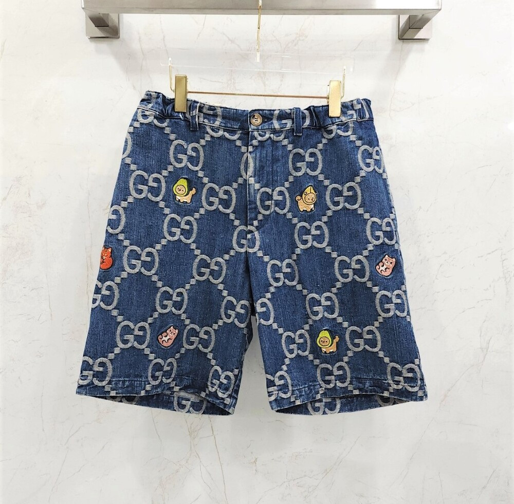 [럭스유] 46 / 구찌 GG 애니멀 멀티로고 반바지