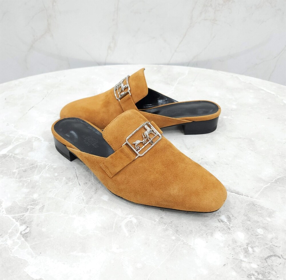 [럭스유] 35.5 / 에르메스 뱅센느 스웨이드 뮬