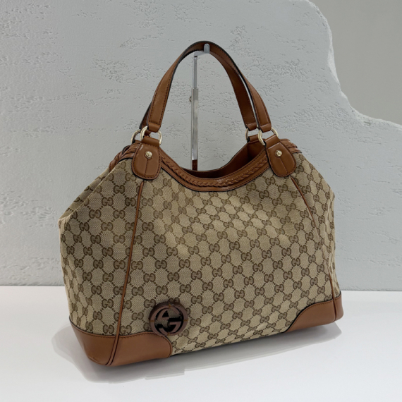 구찌 자가드 토트백 296896