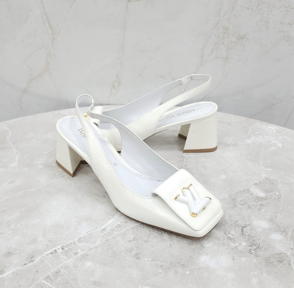 [럭스유] 38 / 루이비통 LV 셰이크 슬링백 펌프스