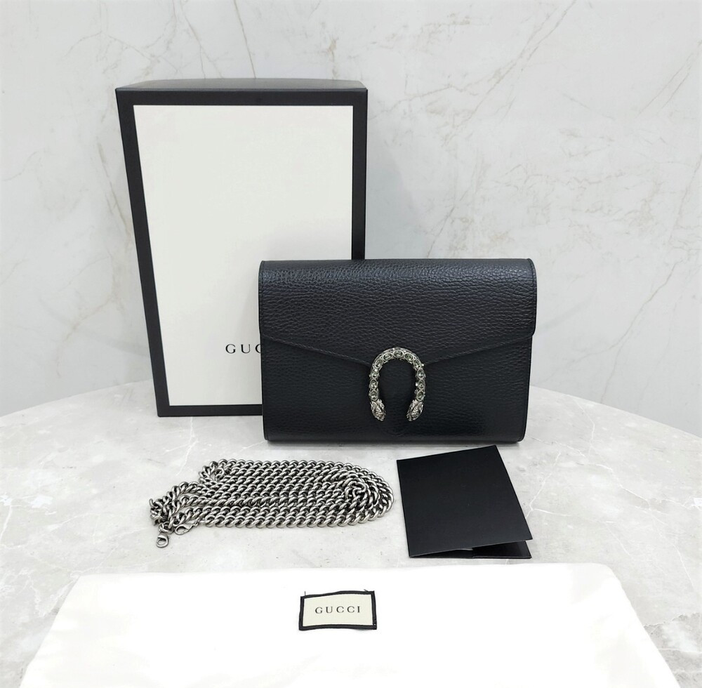 [럭스유] 구찌 디오니소스 미니 레더 체인백 401231