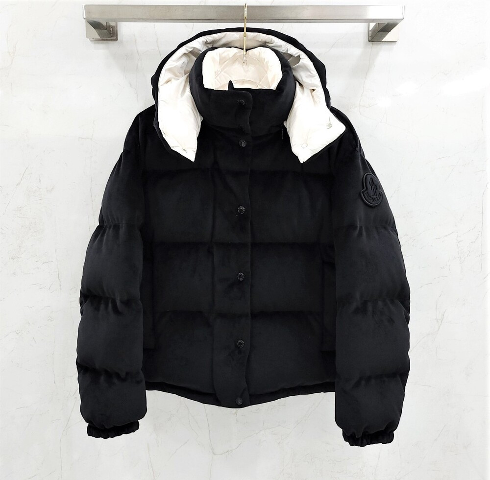 [럭스유] 1 / 몽클레어 여성 블랙 DAOS 다오스 구스 다운 패딩 1A00064