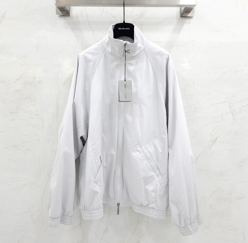 [럭스유] S / 발렌시아가 로고 자수 오버사이즈 자켓 707016