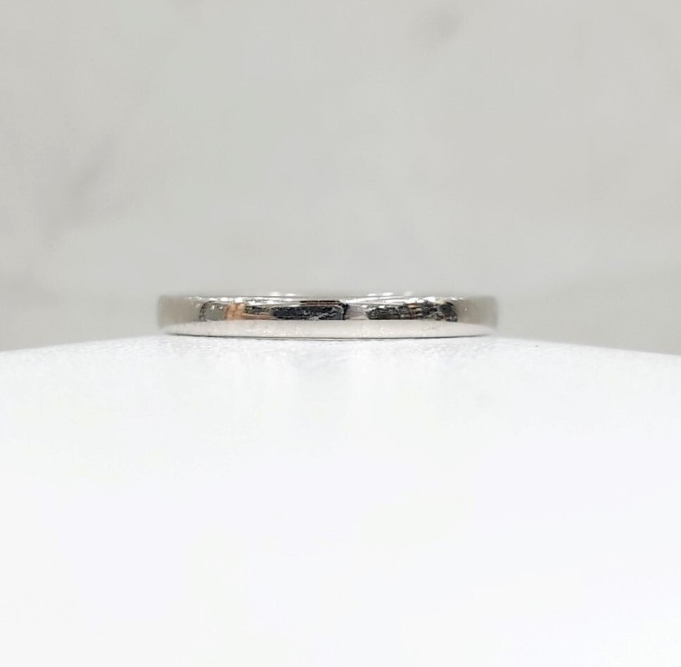 [럭스유] 부쉐론 에퓨어 플래티늄 스몰 웨딩밴드 48호