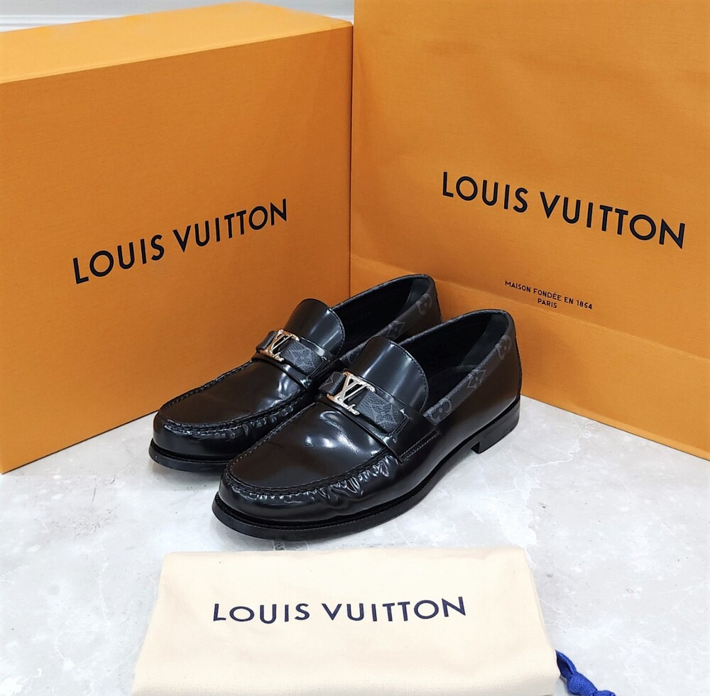 [럭스유] 6.5 / 루이비통 LV 메이저 로퍼 블랙