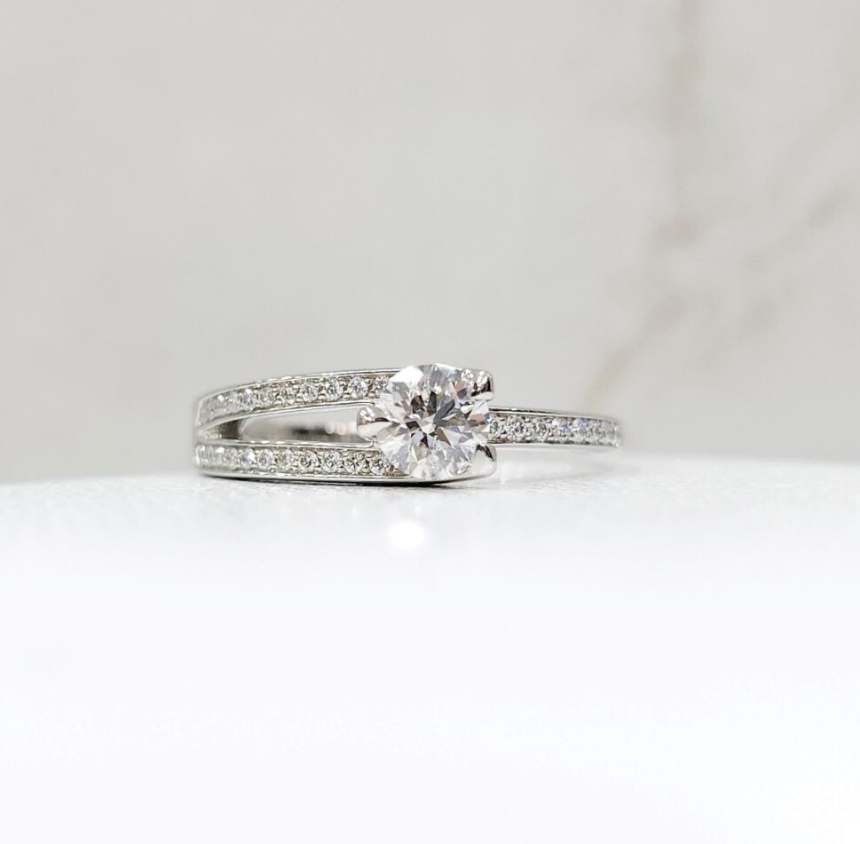 [럭스유] 프레드 다이아 아모르 포유 인게이지먼트 링 플래티늄 48호