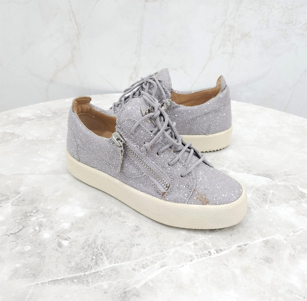 [럭스유] 35 / 쥬세페자노티 그레이 글리터 메이런던 스니커즈