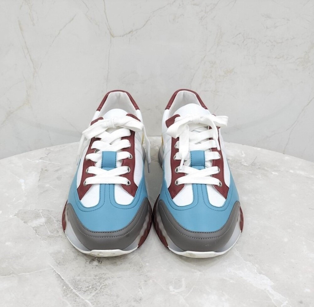 [럭스유] 44 / 에르메스 트레일 스니커즈 멀티컬러 블루 H242848ZH6H