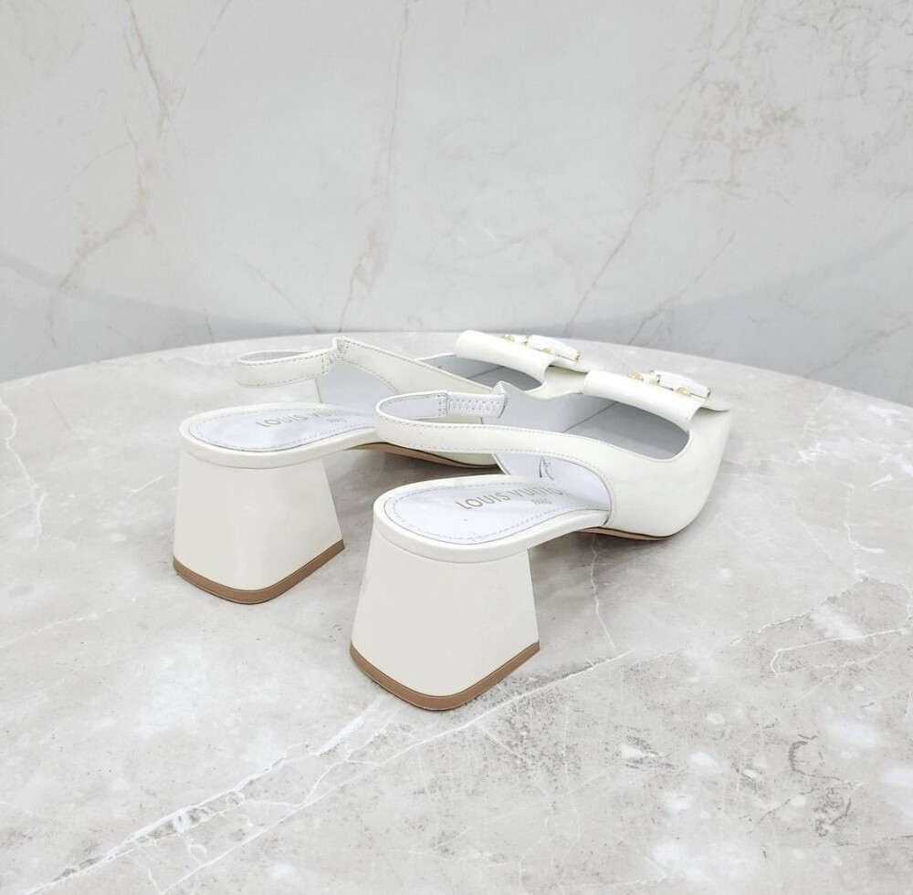 [럭스유] 38 / 루이비통 LV 셰이크 슬링백 펌프스