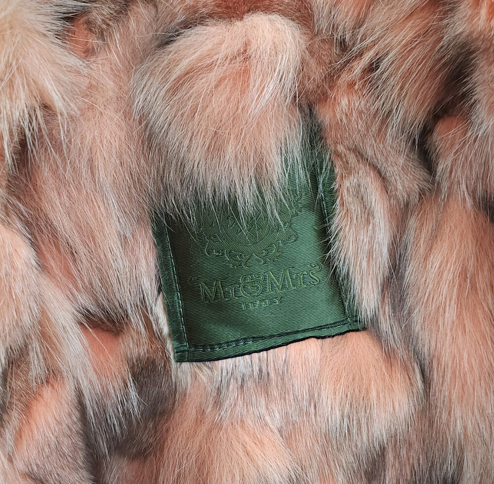 [럭스유] XS / 미스터앤미세스퍼 라쿤퍼 봄버 자켓