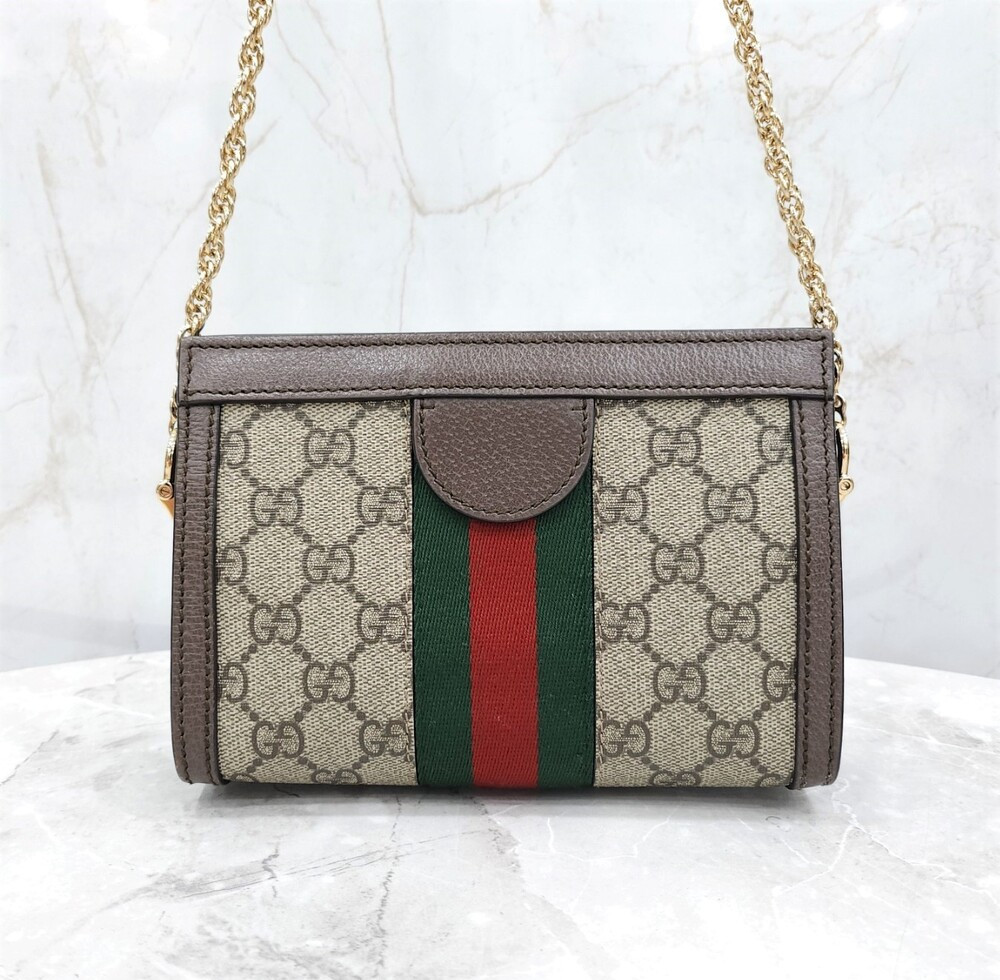 [럭스유] 구찌 오피디아 GG 수프림 미니 숄더백 602676