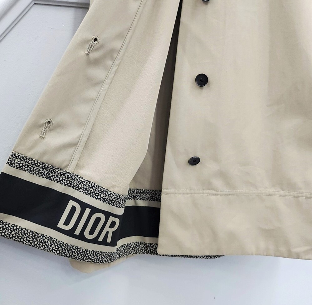 [럭스유] 36 / 디올 개버딘 트렌치 코트