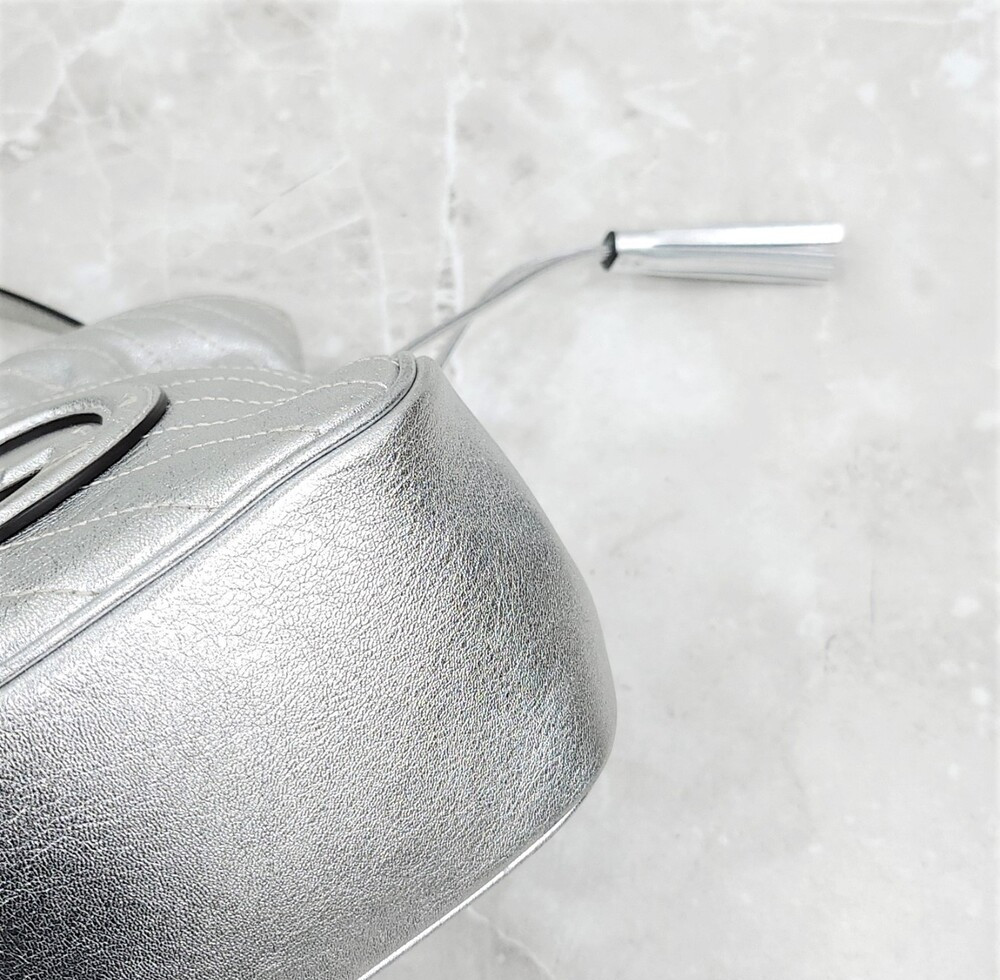 [럭스유] 구찌 블론디 실버 미니 버킷백 760313