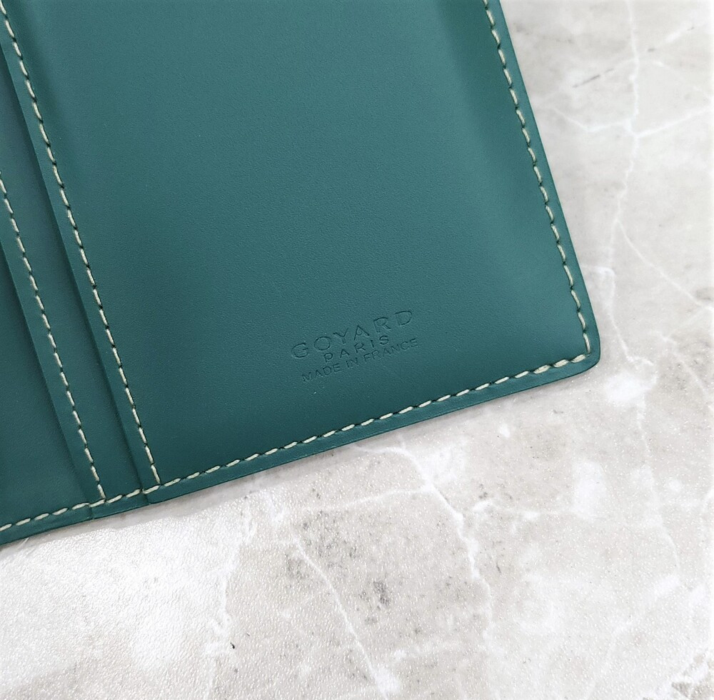 [럭스유] 고야드 스페셜 그린 생로슈 장지갑 APMROCH2