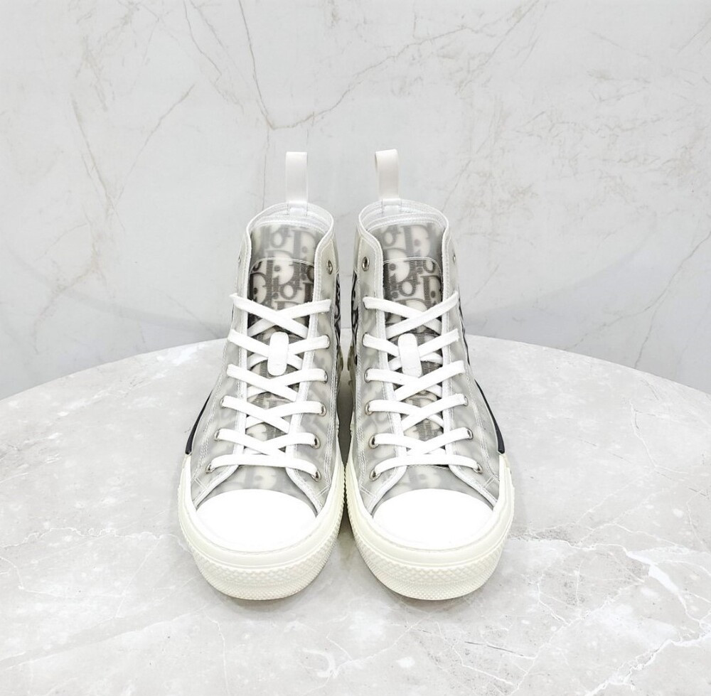 [럭스유] 41 / 디올 오블리크 캔버스 B23 하이탑 스니커즈 3SH118YJP