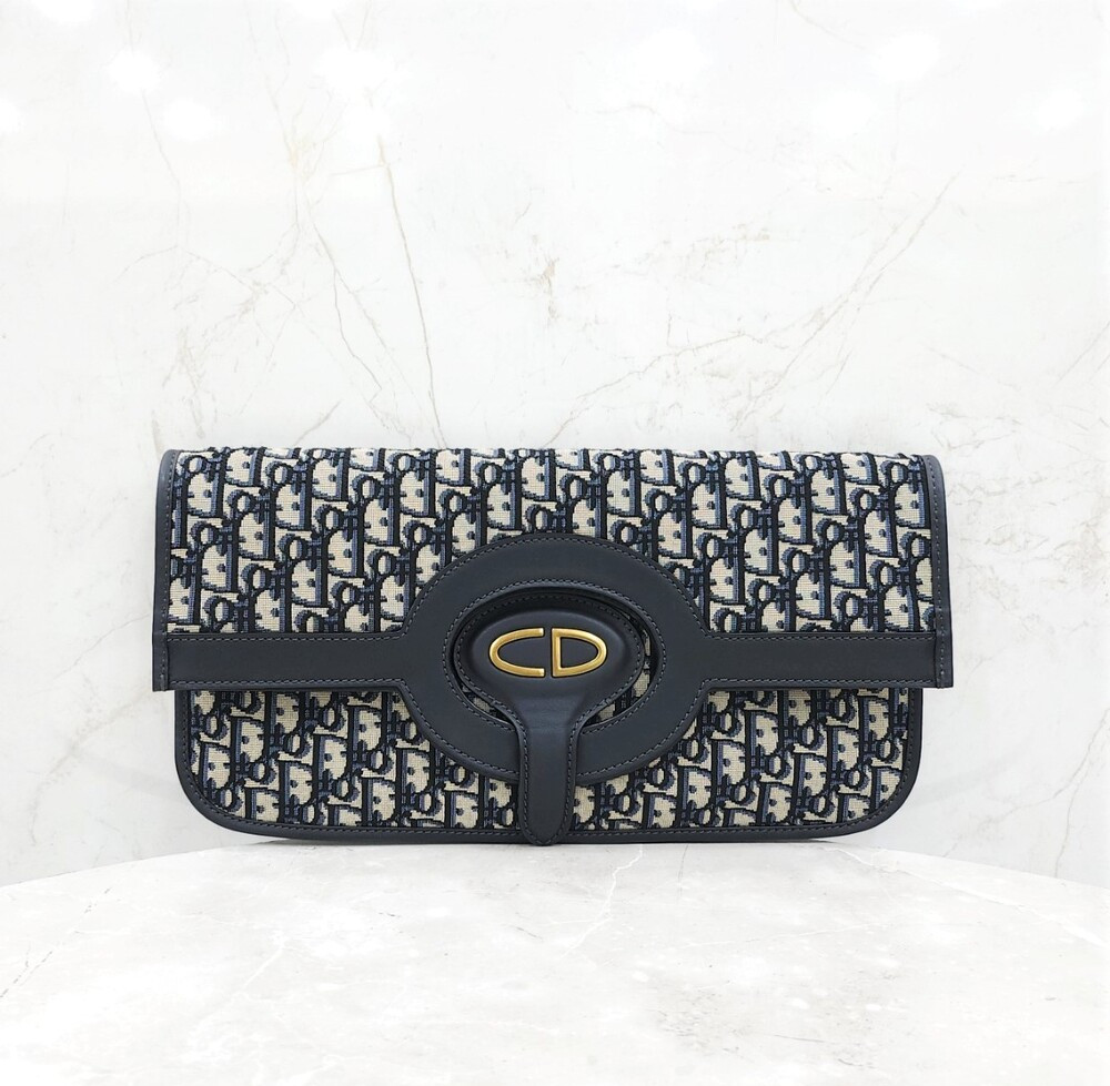 [럭스유] 디올 오블리크 자카드 폴딩 클러치 겸 토트백 M8604CTZQ