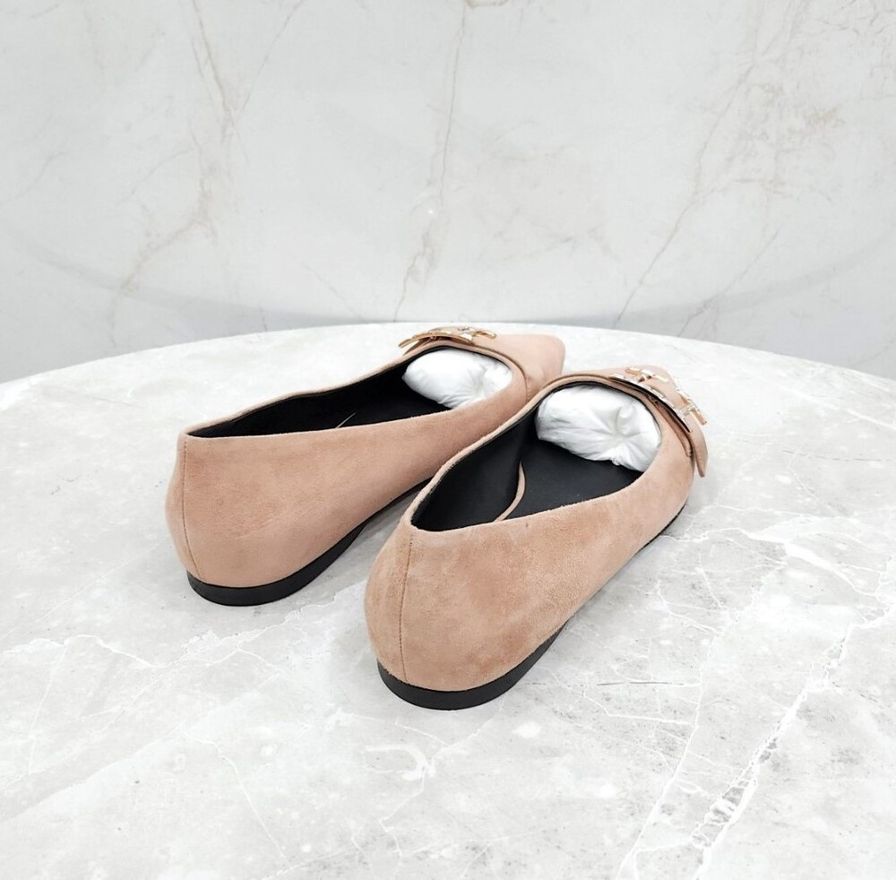 [럭스유] (새상품) 38 / 에르메스 두스 발레리나 플랫