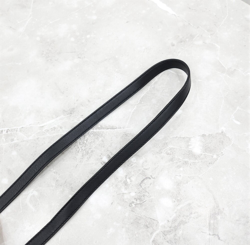 [럭스유] 생로랑 블랙 모노그램 베이비 카바스 숄더백 424868