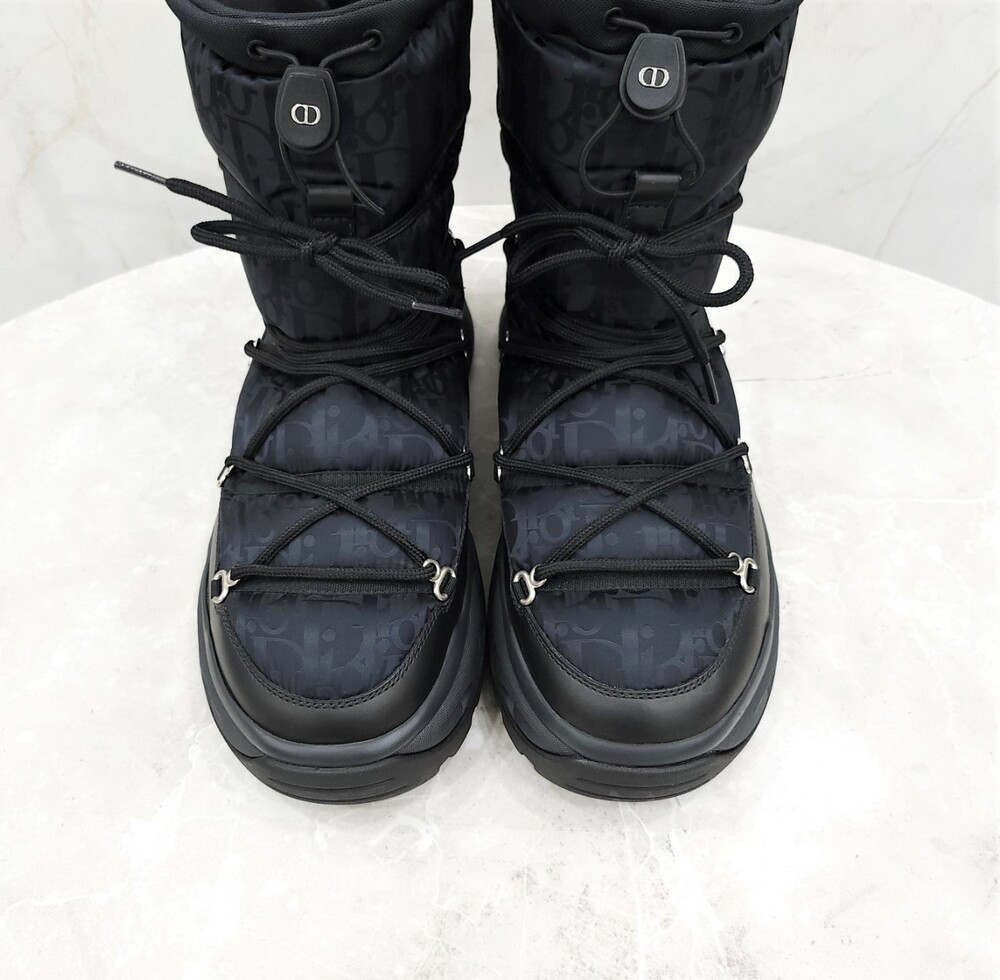 [럭스유] (새상품) 43 / 디올 오블리크 스노우 패딩 부츠