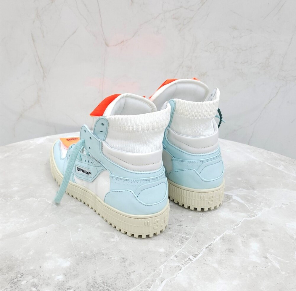 [럭스유] (새상품) 39 / 오프화이트 하이탑 스니커즈